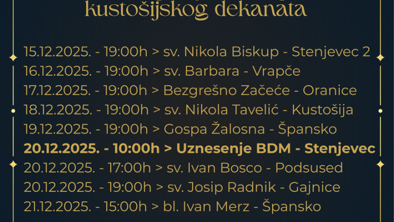 Božićne ispovijedi