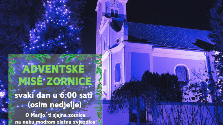 Adventske mise zornice
