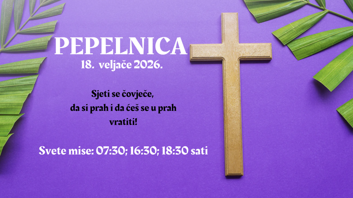 Pepelnica – čista srijeda