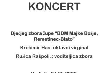 Koncert dječjeg zbora