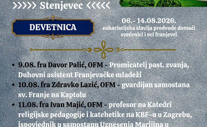 Devetnica uoči Velike Gospe